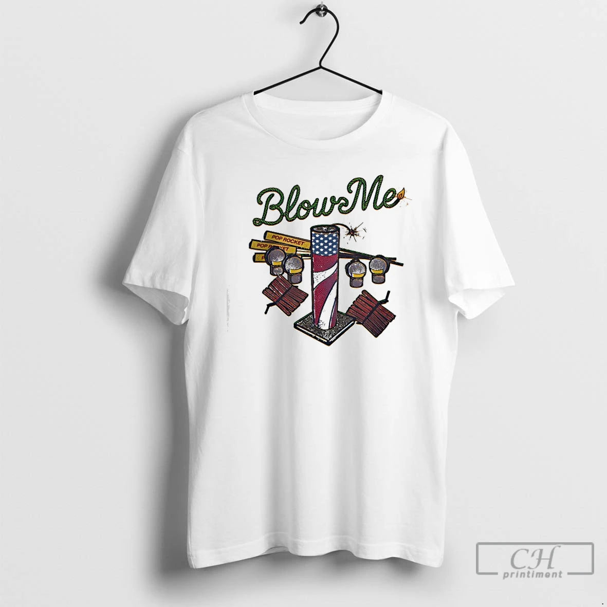 Premium Blow Me 4th Of July Fireworks Pop Rocket T-Shirts, Hoodie, Sweatshirt | PodTeesHub.com