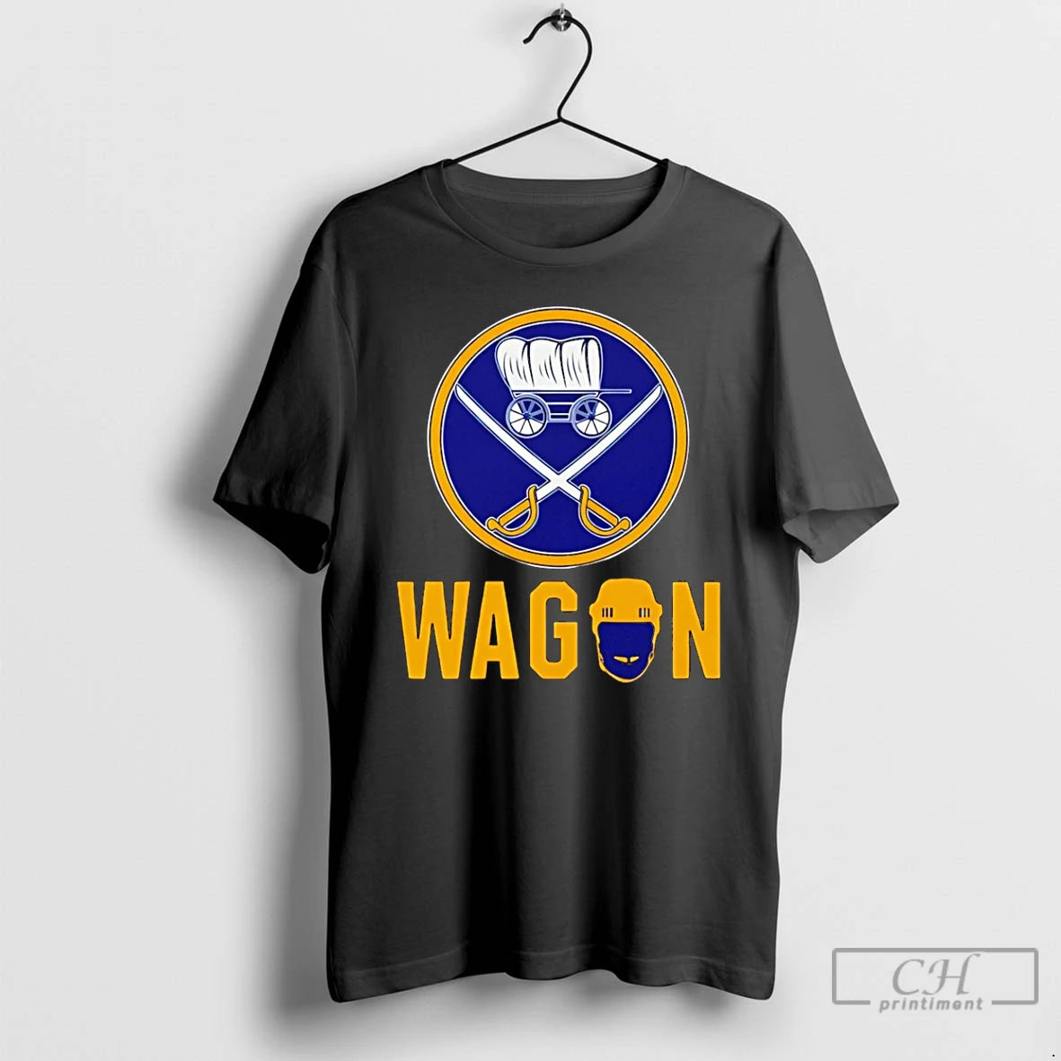 Premium Buffalo Sabres Wagon Logo T-Shirts, Hoodie, Sweatshirt | PodTeesHub.com