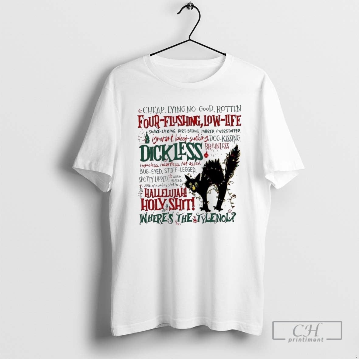 Premium Cat Hallelujah Holy Shit Wheres The Tylenol Shirt Sweater Hoodie, Sweatshirt | PodTeesHub.com