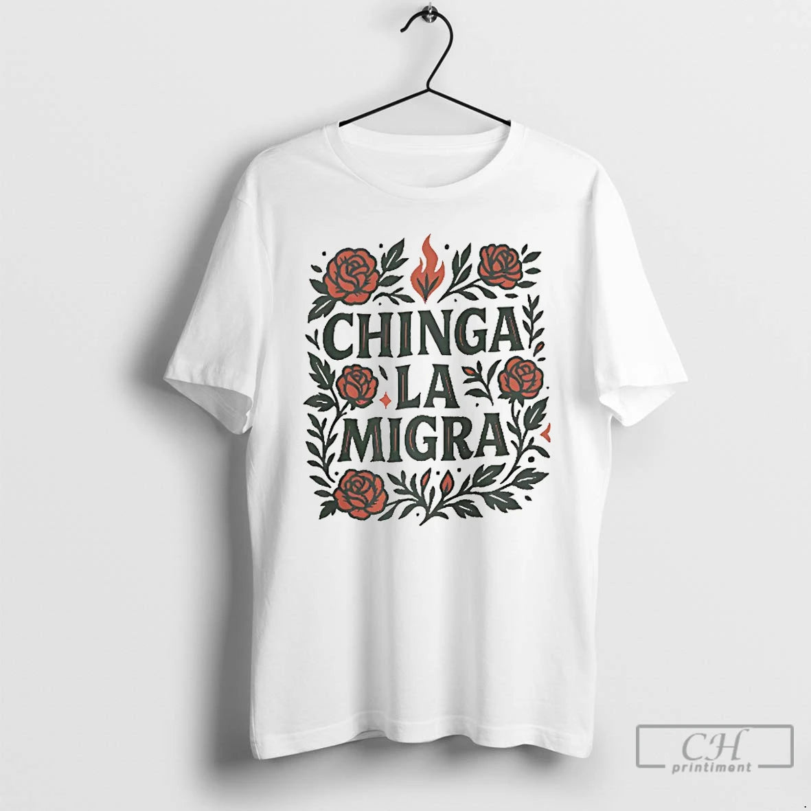 Premium Chinga La Migra La Resistencia Latinx Culture Protest T-Shirts, Hoodie, Sweatshirt | PodTeesHub.com