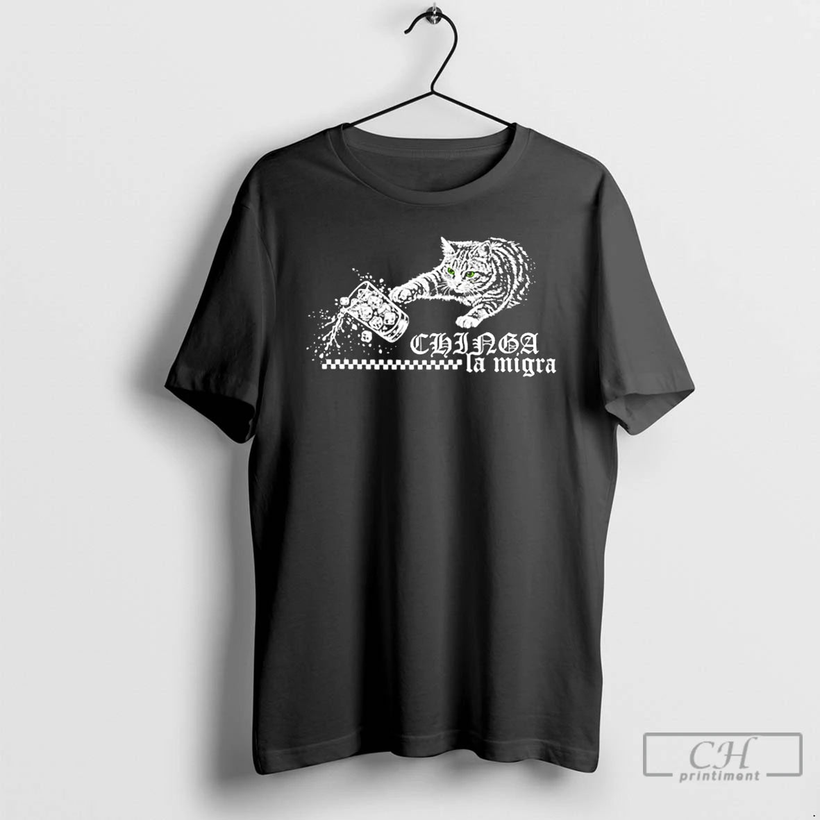 Premium Chinga La Migra Anti Ice Chonky Cat T-Shirts, Hoodie, Sweatshirt | PodTeesHub.com