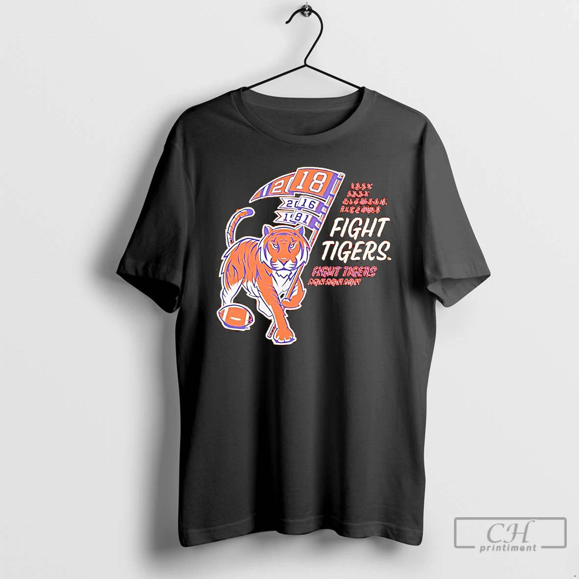 Premium Clemson Tigers Fight Tigers T-Shirts, Hoodie, Sweatshirt | PodTeesHub.com