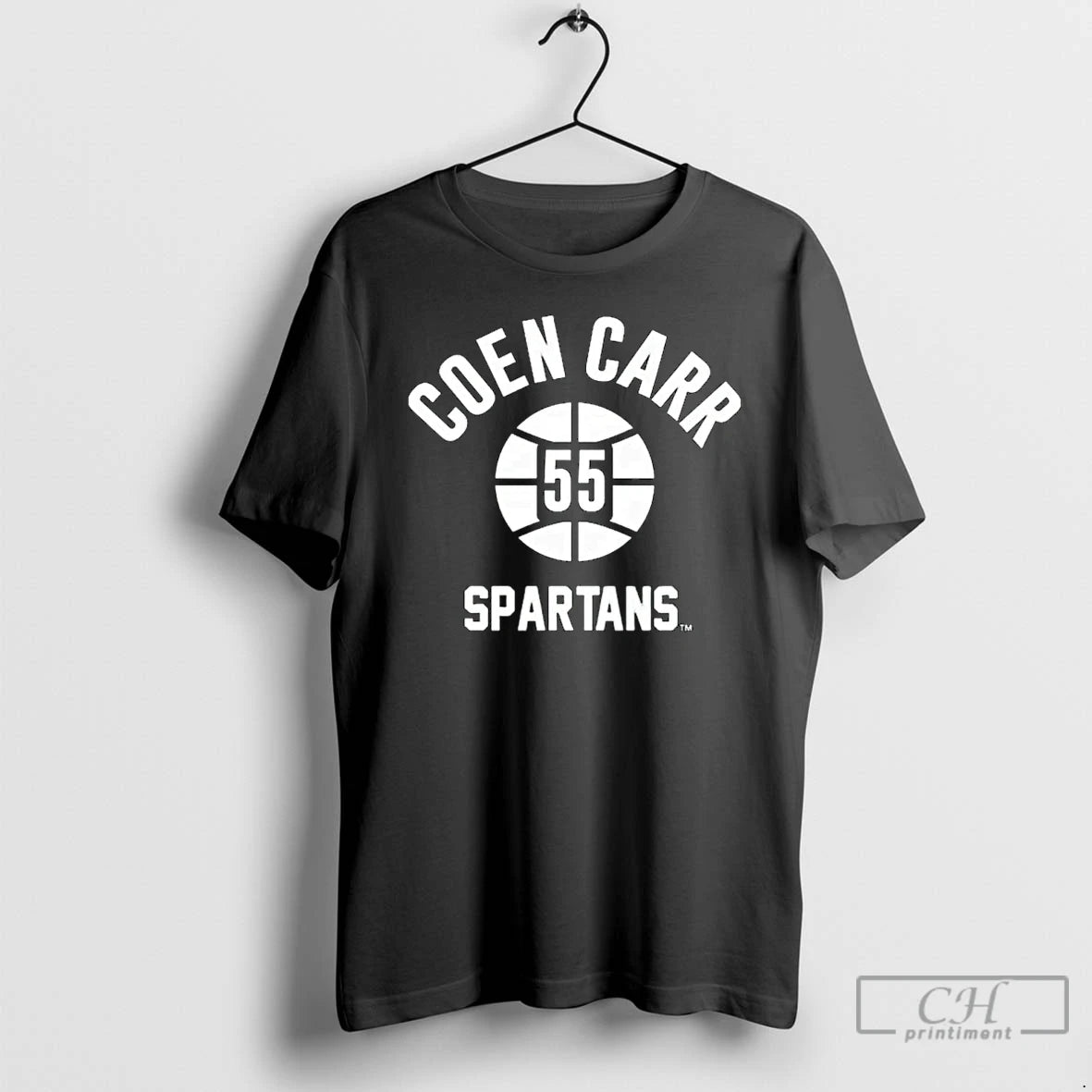 Premium Coen Carr Michigan State Spartans Nba Name Number Ball Ornaments T-Shirts, Hoodie, Sweatshirt | PodTeesHub.com