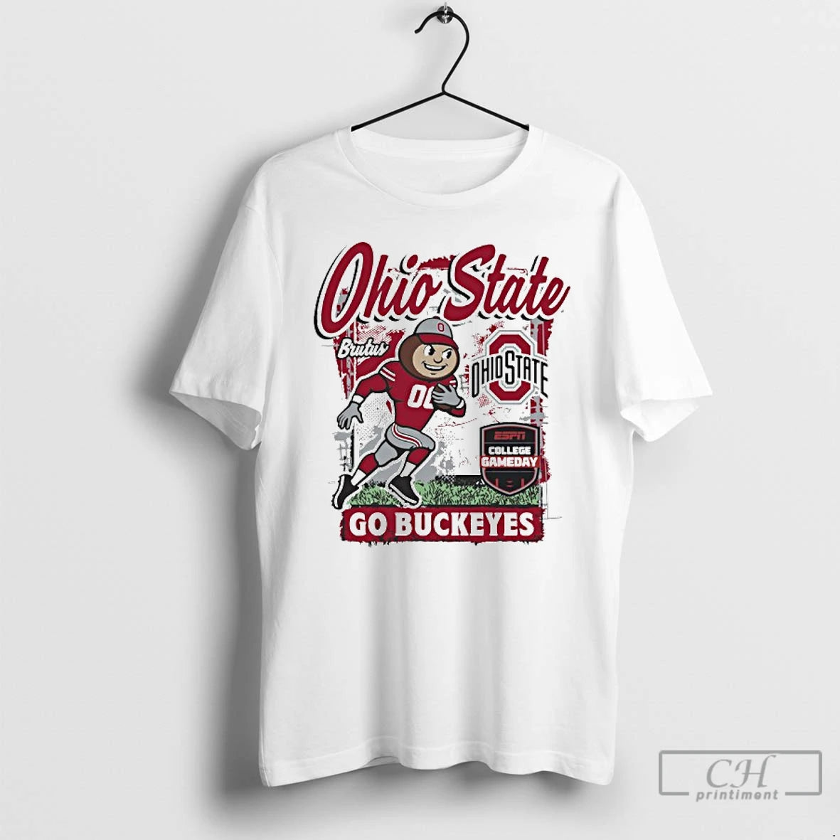 Premium College Gameday 2025 Ohio State Mascot Runner Go Buckeyes T-Shirts, Hoodie, Sweatshirt | PodTeesHub.com