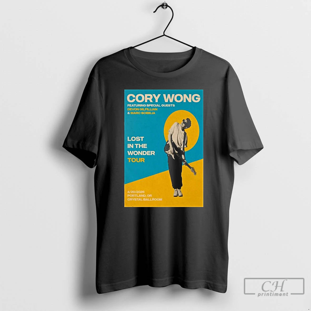 Premium Cory Wong The Crystal Ballroom In Portland Or Apr 20 2026 T Shirts Sweater Hoodie, Sweatshirt | PodTeesHub.com