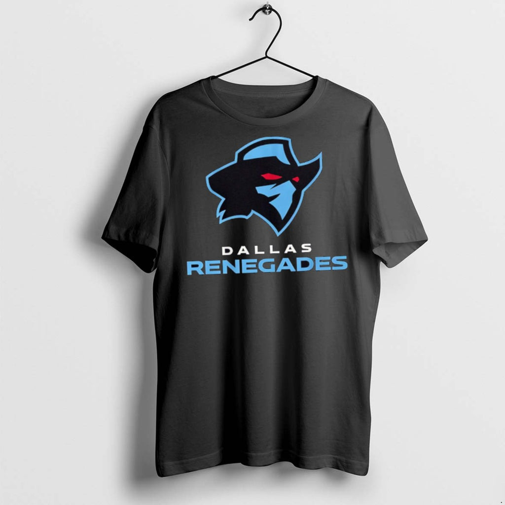 Premium Dallas Renegades Lockup Logo Style T Shirts