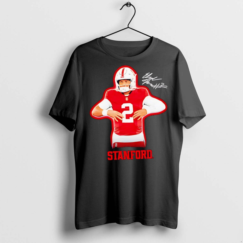 Premium Elijah Brown Stanford Cardinal Portrait Ncaa T Shirts