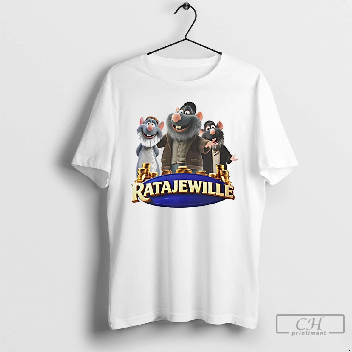 Premium Emile Ratatouille Ratajewille Parody T-Shirts, Hoodie, Sweatshirt | PodTeesHub.com