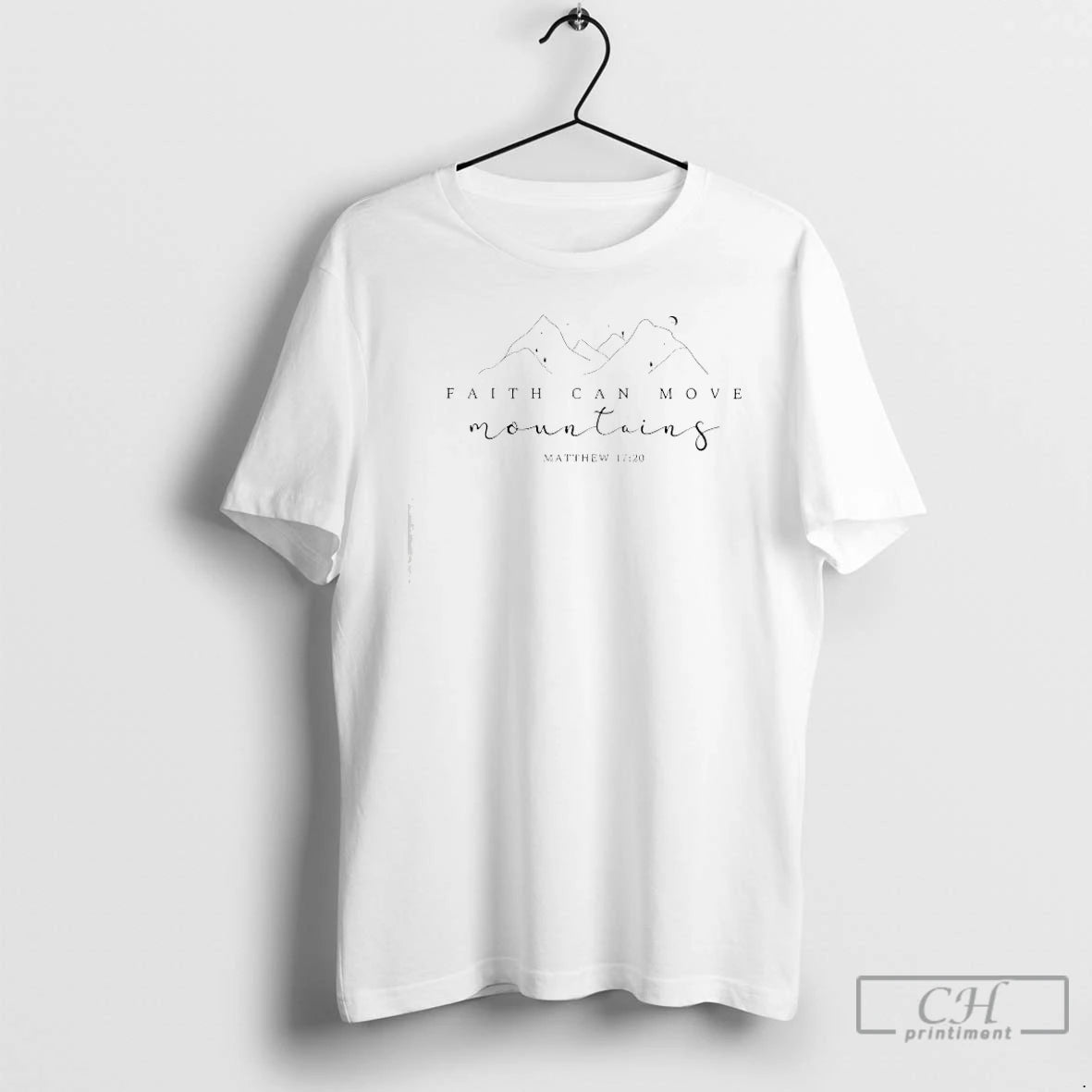 Premium Faith Can Move Mountains T-Shirts, Hoodie, Sweatshirt | PodTeesHub.com