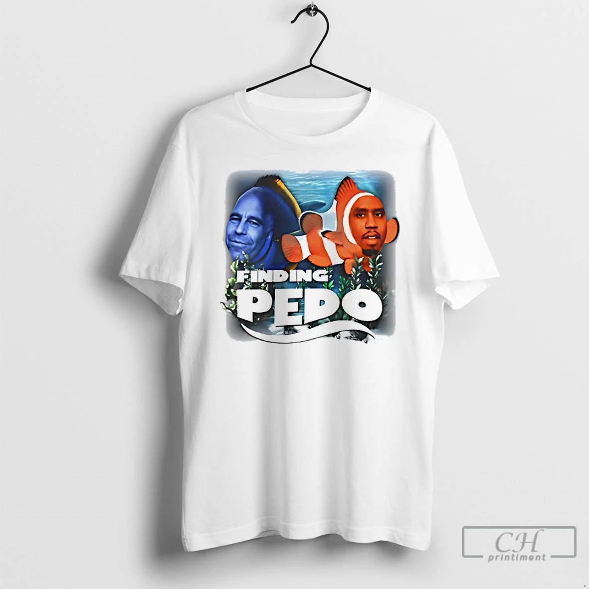 Premium Finding Nemo Diddy And Jeffrey Epstein Pedo Meme T-Shirts, Hoodie, Sweatshirt | PodTeesHub.com