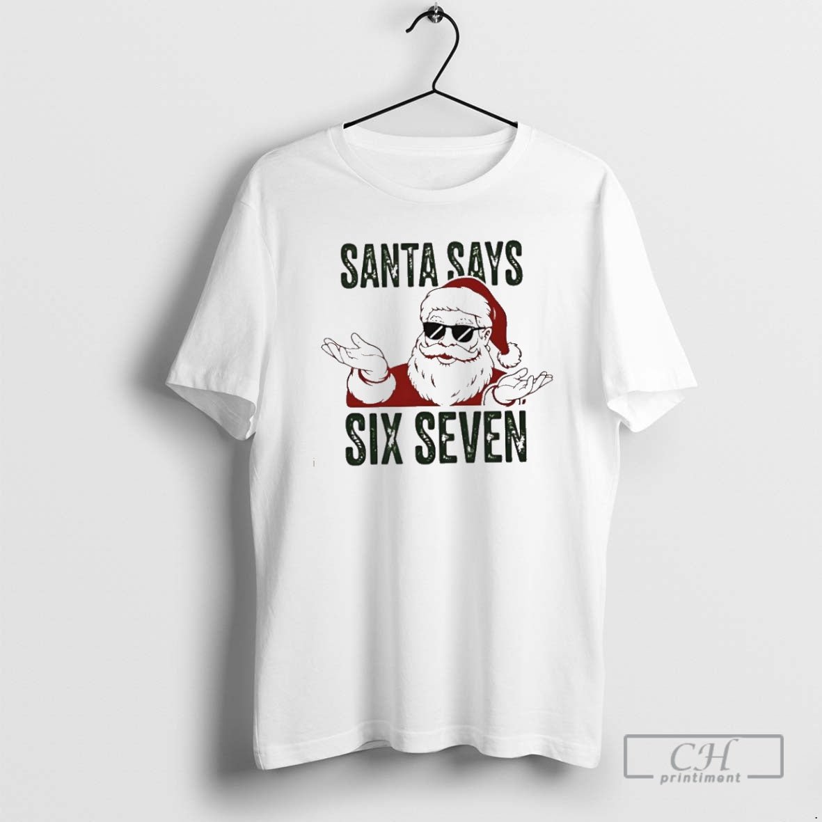 Premium Funny Santa Claus Six Seven 6 7 Shirt Sweater Hoodie, Sweatshirt | PodTeesHub.com