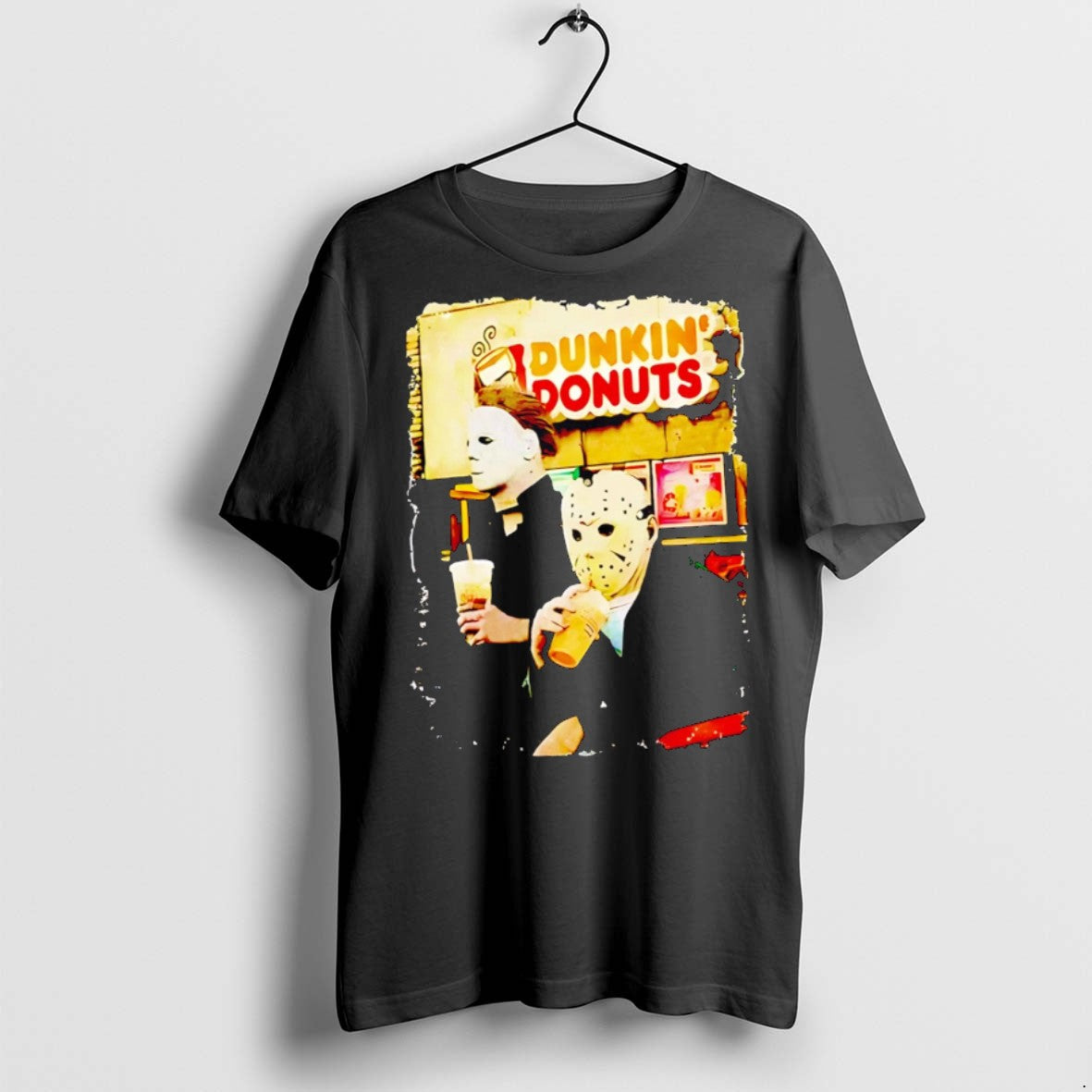 Premium Halloween Horror Movie Michael Myers Jason Voorhees T Shirts