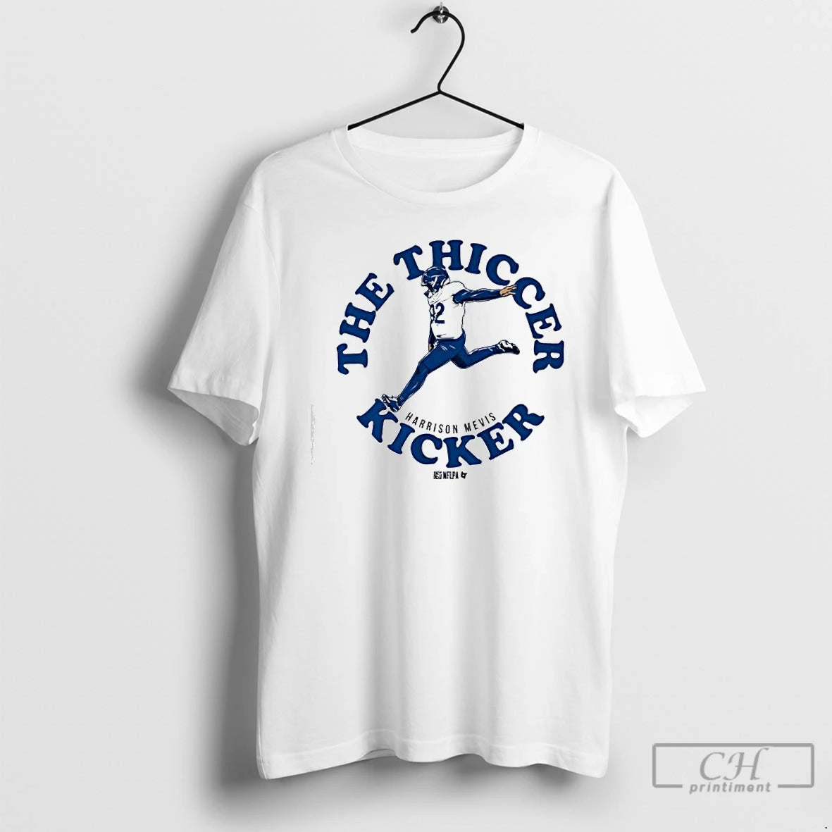 Premium Harrison Mevis The Thiccer Kicker T-Shirts, Hoodie, Sweatshirt | PodTeesHub.com