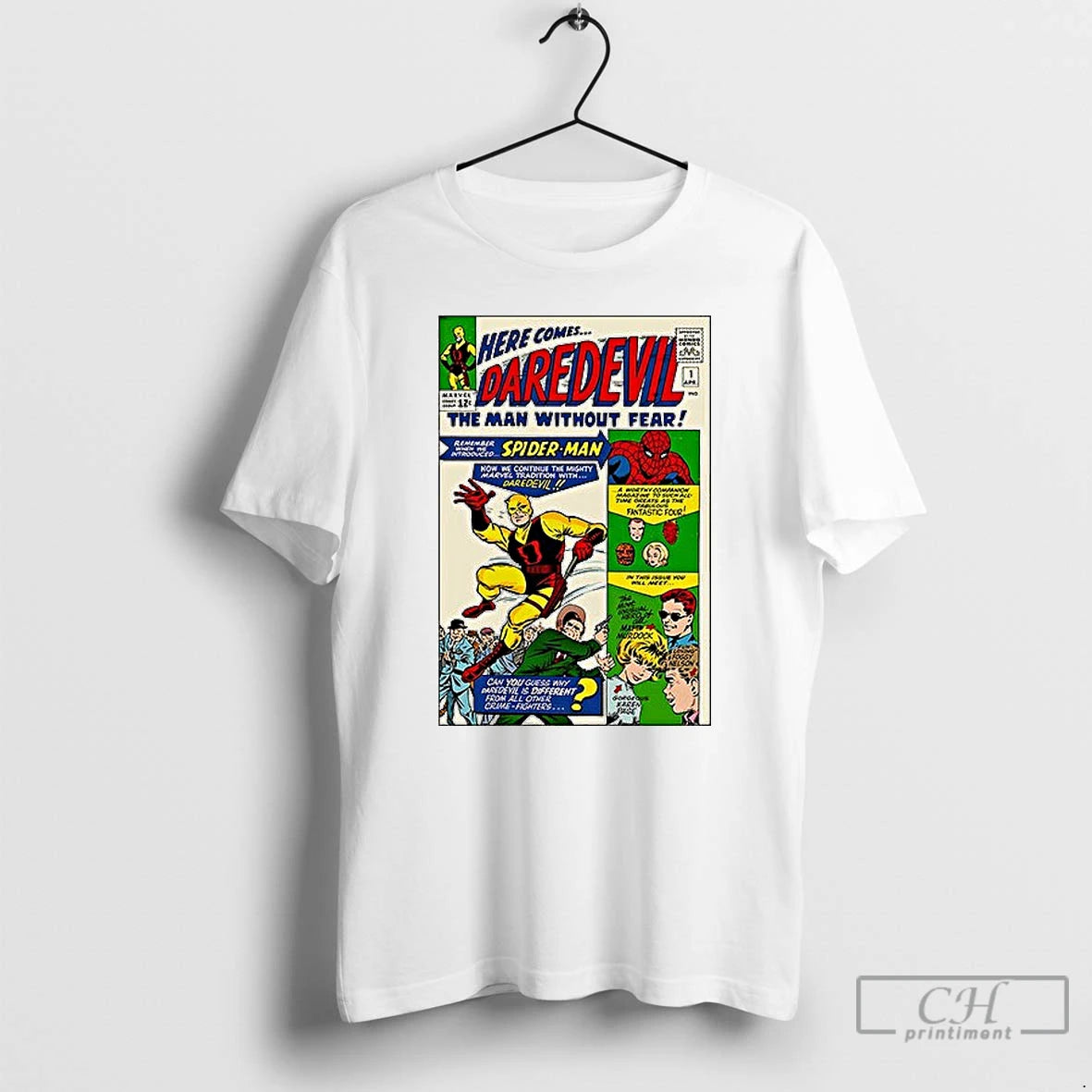 Premium Here Comes Daredevil The Man Without Fear Comic Ceramic Ceramic And Classic Dad Cap