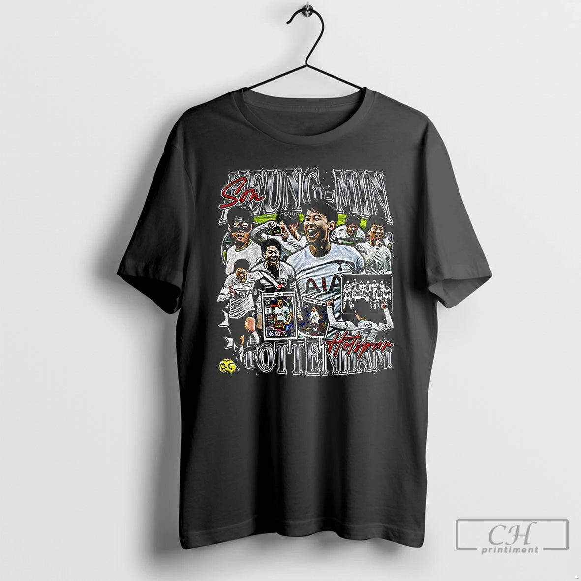 Premium Heung Min Son Tottenham Hotspur Football Game Day Graphic T-Shirts, Hoodie, Sweatshirt | PodTeesHub.com