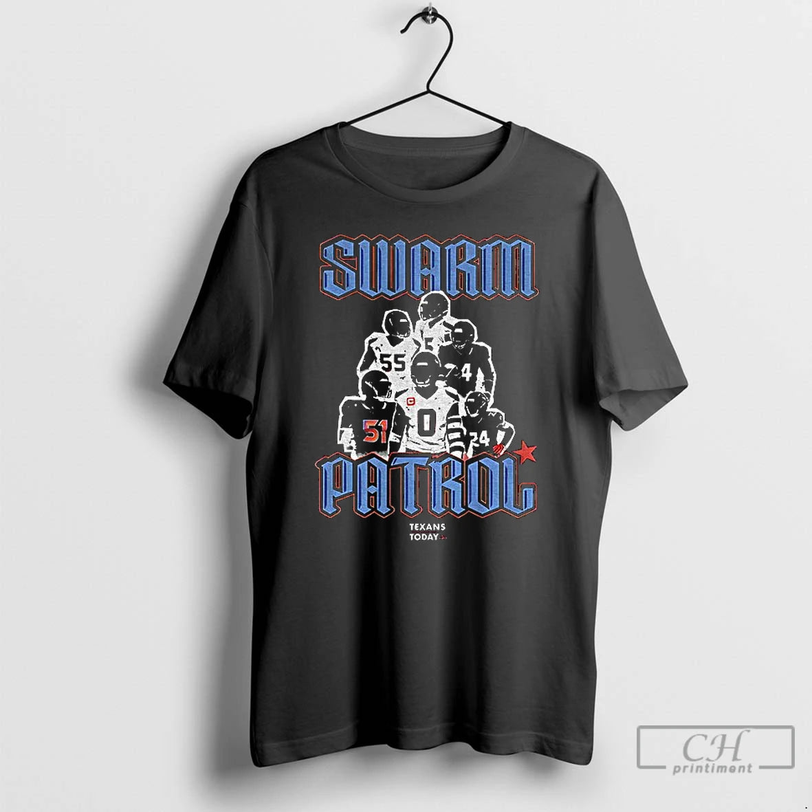 Premium Houston Texans Football Swarm Patrol T-Shirts, Hoodie, Sweatshirt | PodTeesHub.com