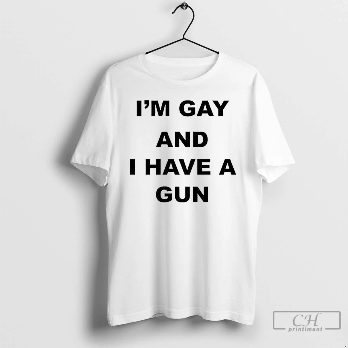 Premium Im Gay And I Have A Gun T-Shirts, Hoodie, Sweatshirt | PodTeesHub.com