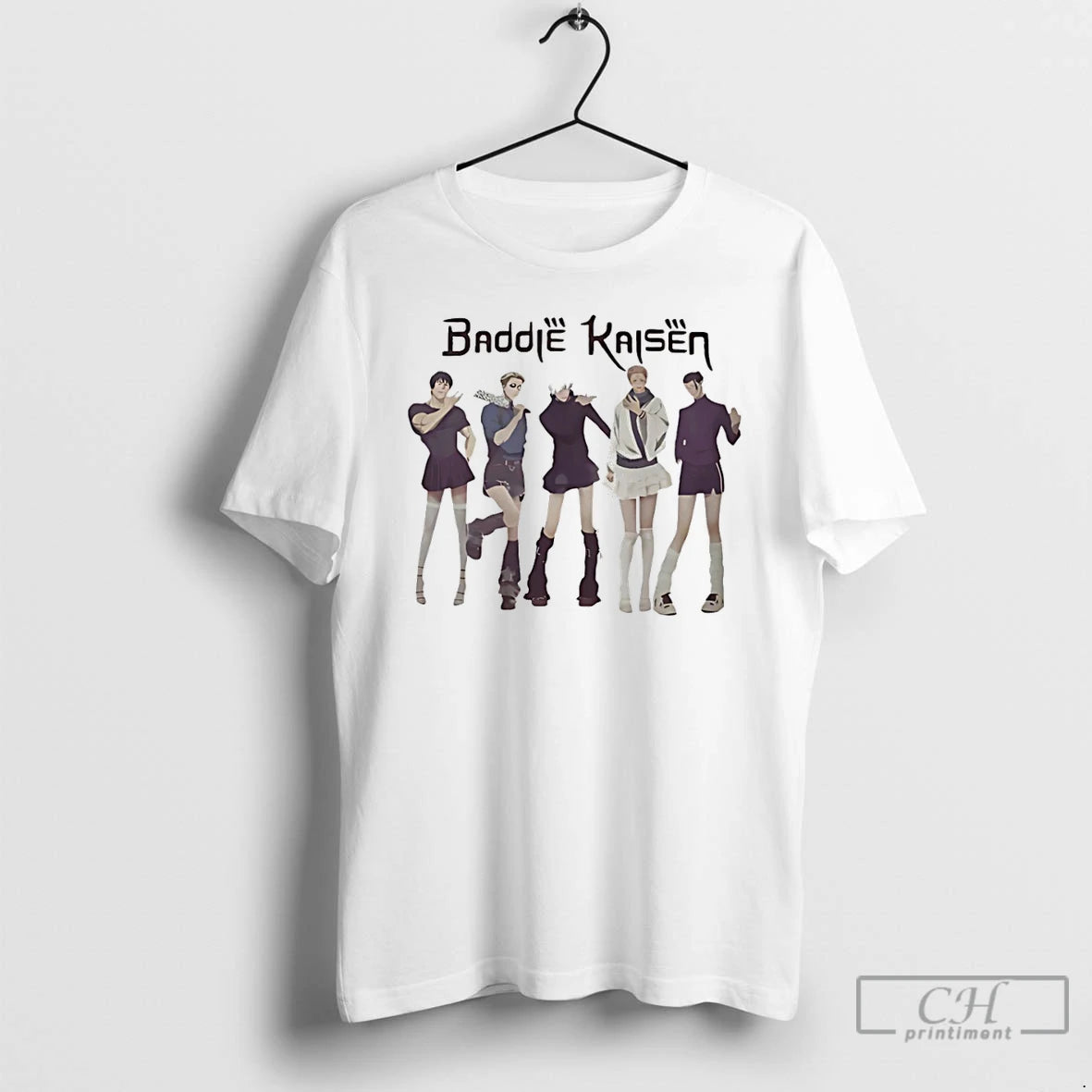 Premium Jujutsu Kaisen Baddie Kaisen T-Shirts, Hoodie, Sweatshirt | PodTeesHub.com
