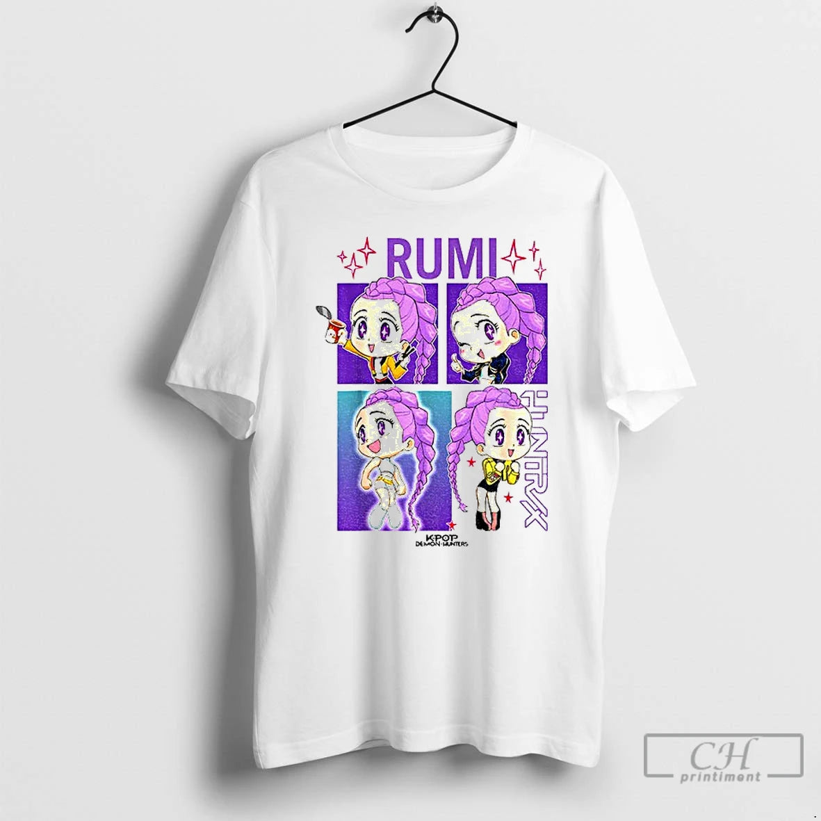 Premium Kpop Demon Hunters Rumi Officially T-Shirts, Hoodie, Sweatshirt | PodTeesHub.com