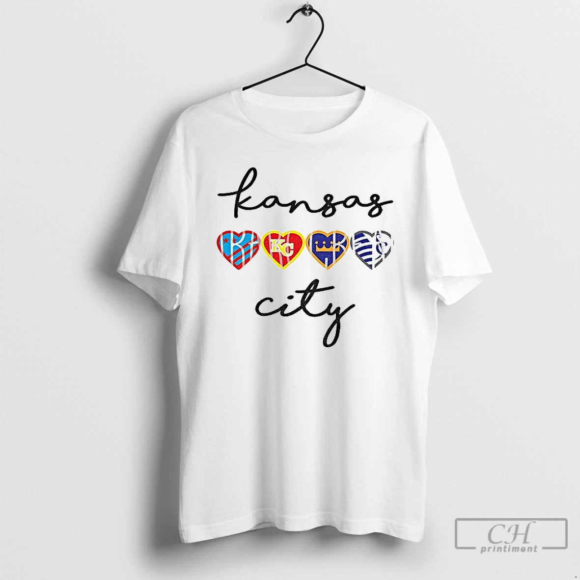 Premium Kansas City Hearts Sports Teams Kc Chiefs Royals Sporting T-Shirts, Hoodie, Sweatshirt | PodTeesHub.com