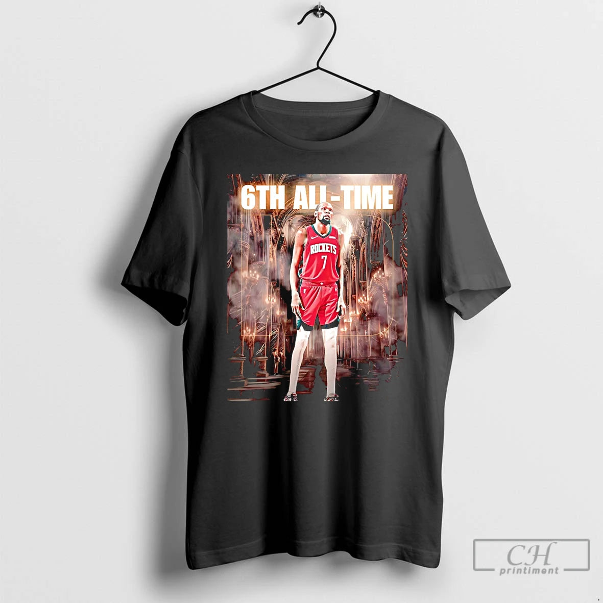 Premium Kevin Durant 6th All Time Scoring T-Shirts, Hoodie, Sweatshirt | PodTeesHub.com
