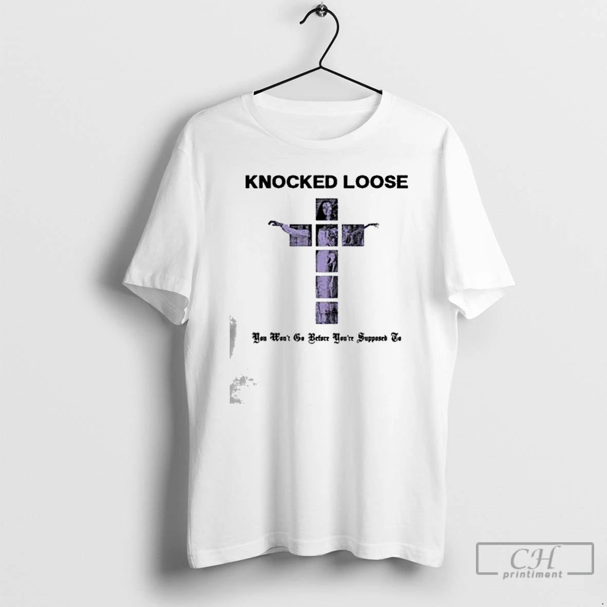 Premium Knocked Loose Purple Cross T-Shirts, Hoodie, Sweatshirt | PodTeesHub.com