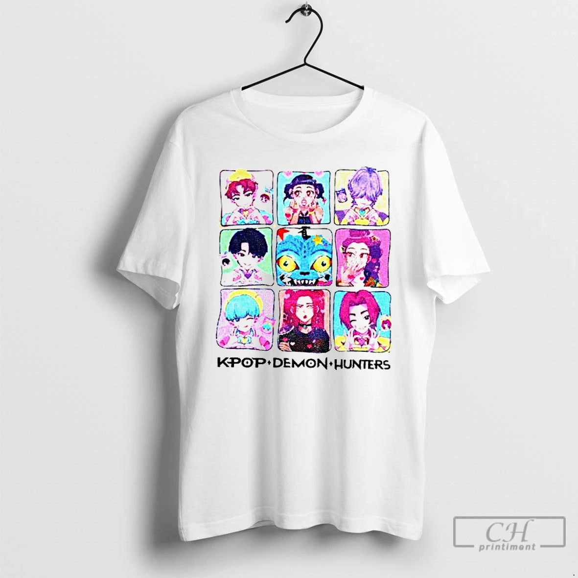 Premium Kpop Demon Hunters Saja Boys Group T-Shirts, Hoodie, Sweatshirt | PodTeesHub.com