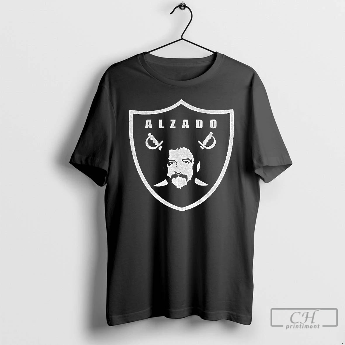 Premium Lyle Alzado Los Angeles Raiders Tribute Parody Logo T-Shirts, Hoodie, Sweatshirt | PodTeesHub.com