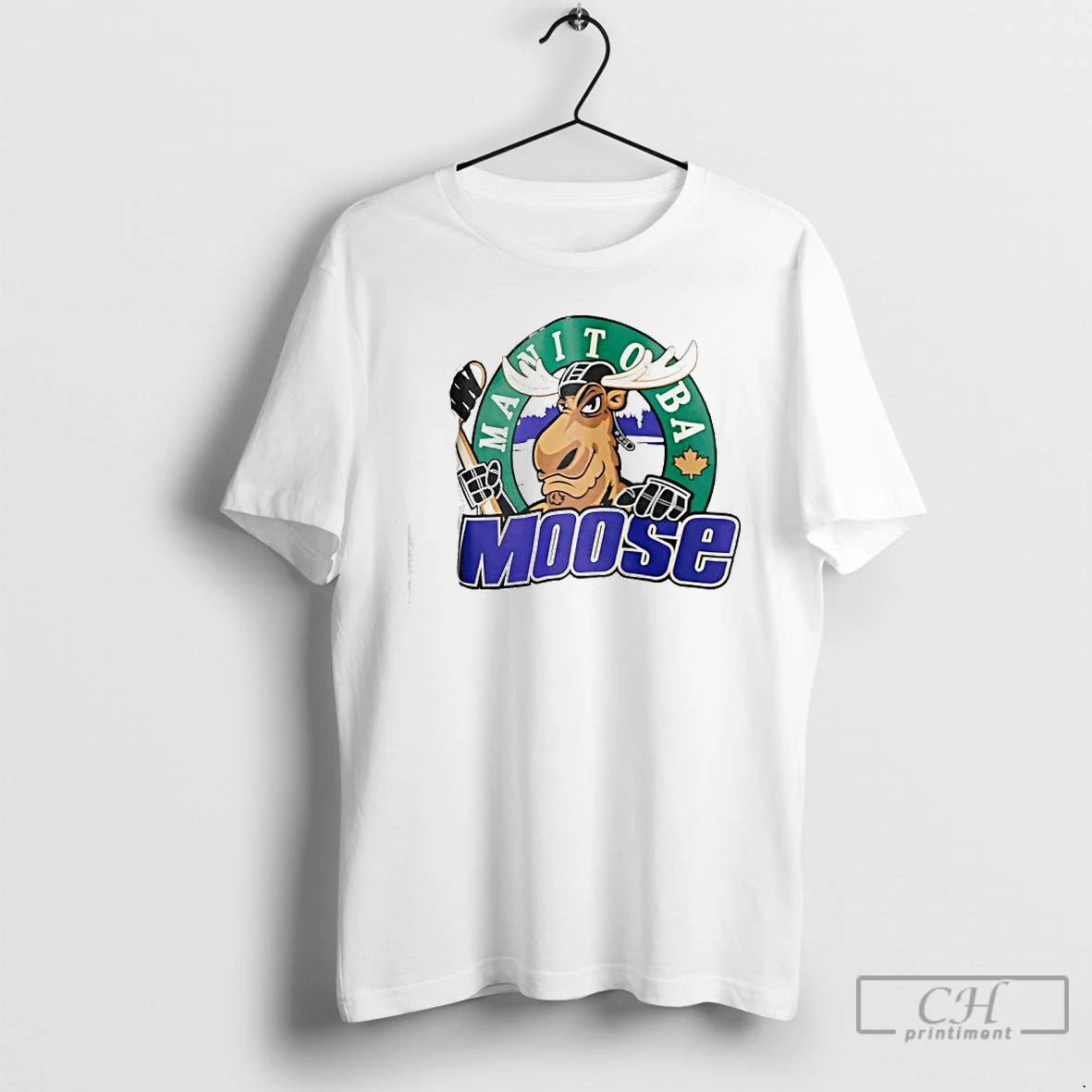 Premium Manitoba Moose Logo T-Shirts, Hoodie, Sweatshirt | PodTeesHub.com