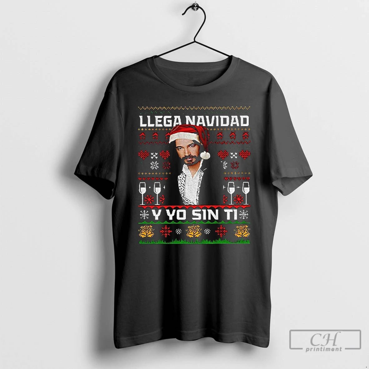 Premium Marco Antonio Solis Ugly Christmas T-Shirts, Hoodie, Sweatshirt | PodTeesHub.com