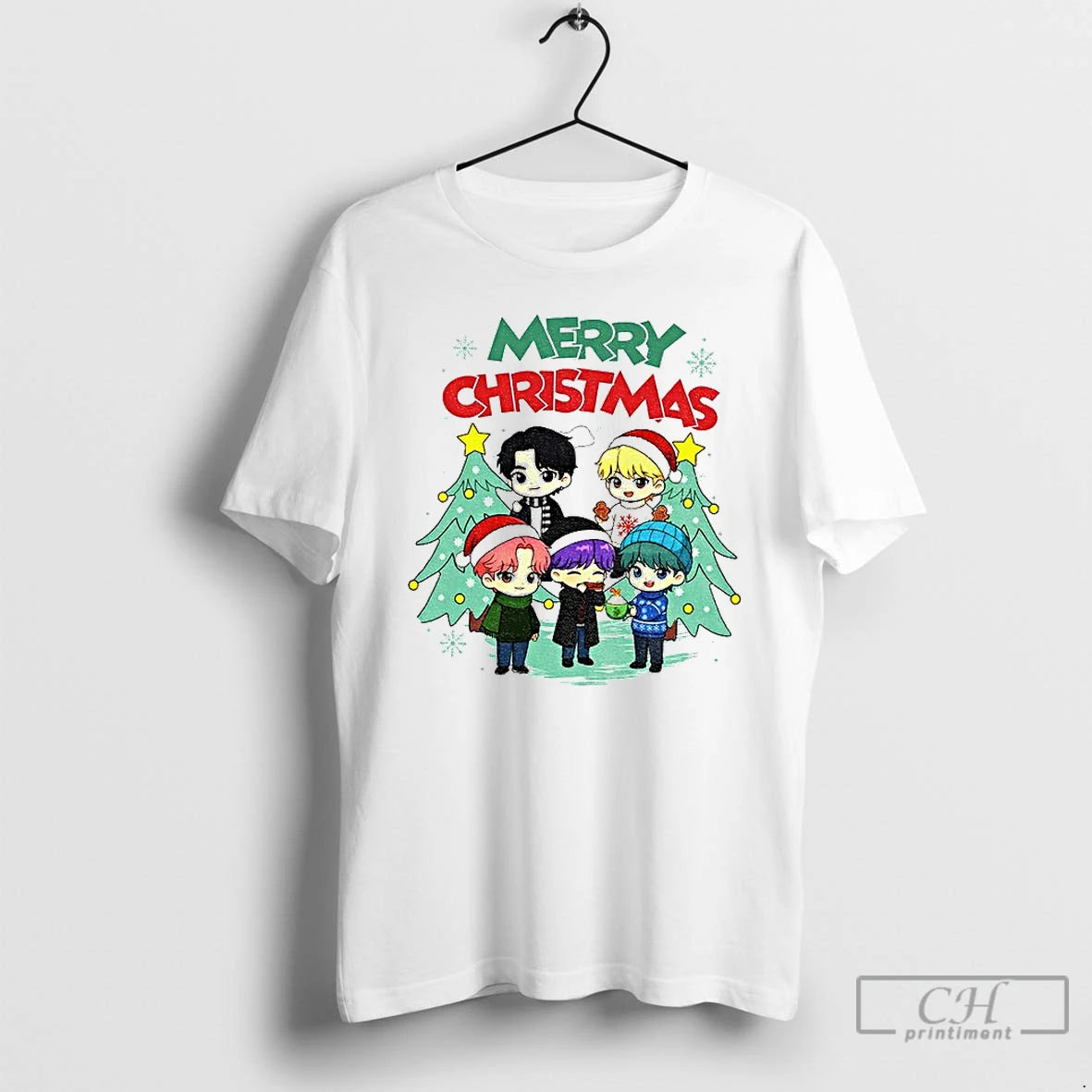 Premium Merry Christmas Saja Boys Cute Kpop Boys Holiday T-Shirts, Hoodie, Sweatshirt | PodTeesHub.com