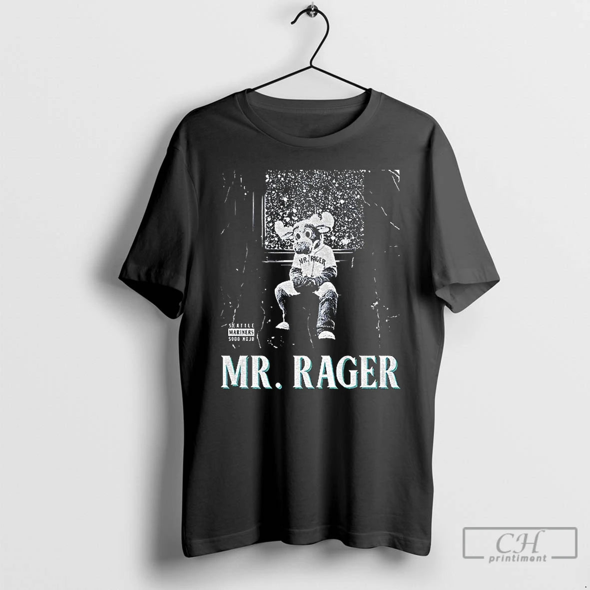 Premium Moose Ster Rager Mariners X Cudi Mr Rager Postseason T-Shirts, Hoodie, Sweatshirt | PodTeesHub.com