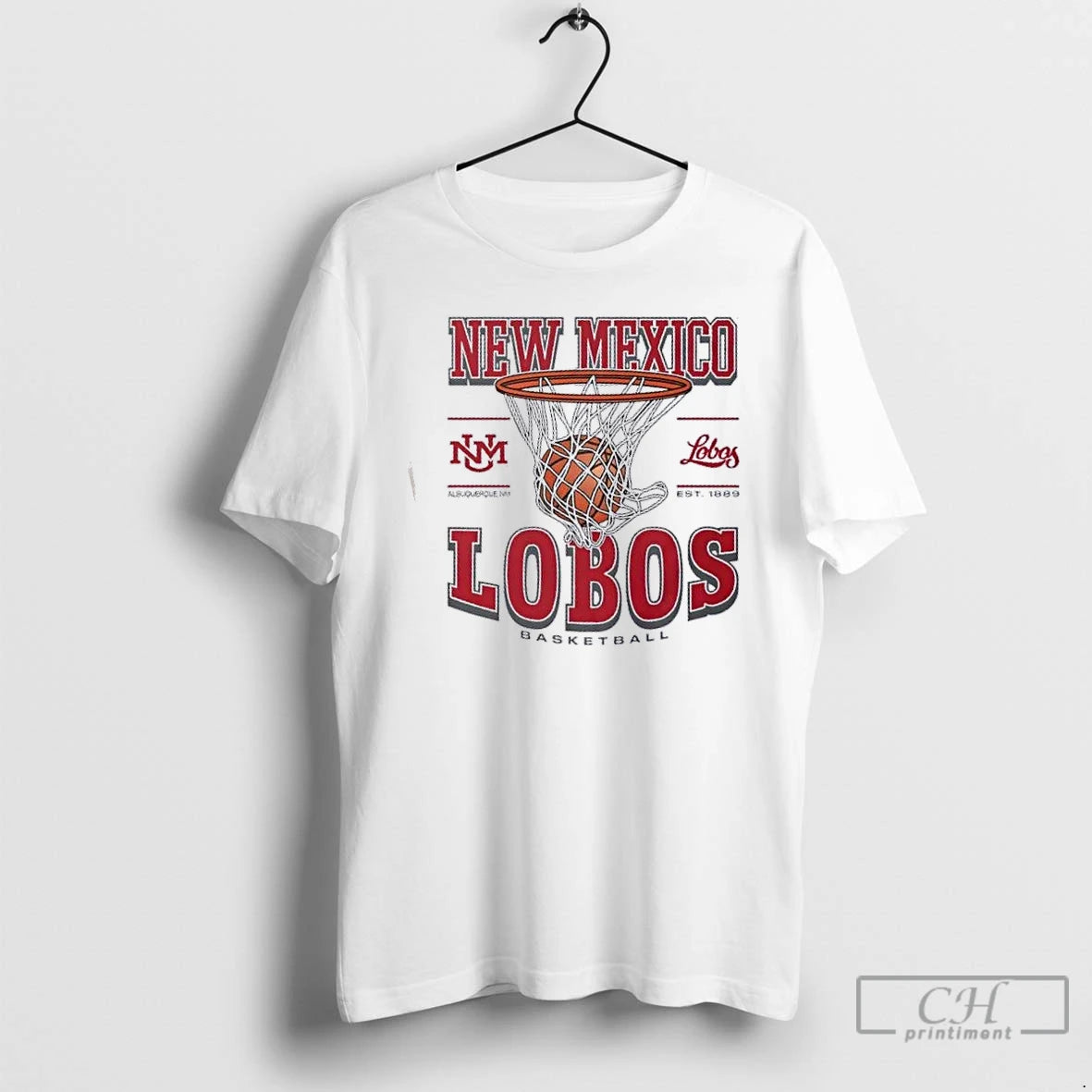 Premium New Mexico Lobos Basketball Game Time Albuquerque Nm Est 1889 T-Shirts, Hoodie, Sweatshirt | PodTeesHub.com