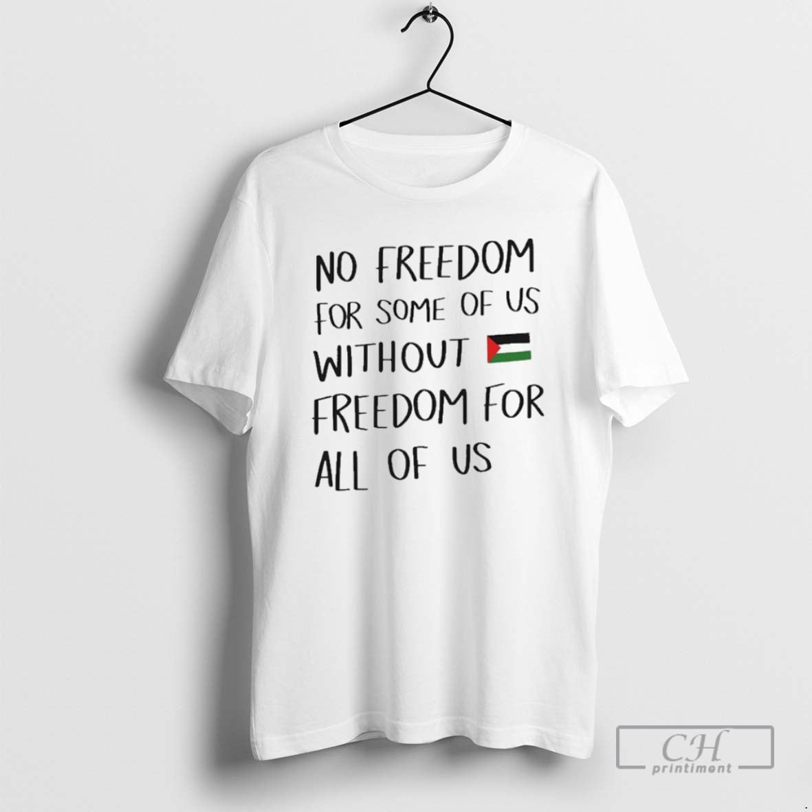 Premium No Freedom For Some Of Us Without Freedom For All Of Us Flag T-Shirts, Hoodie, Sweatshirt | PodTeesHub.com