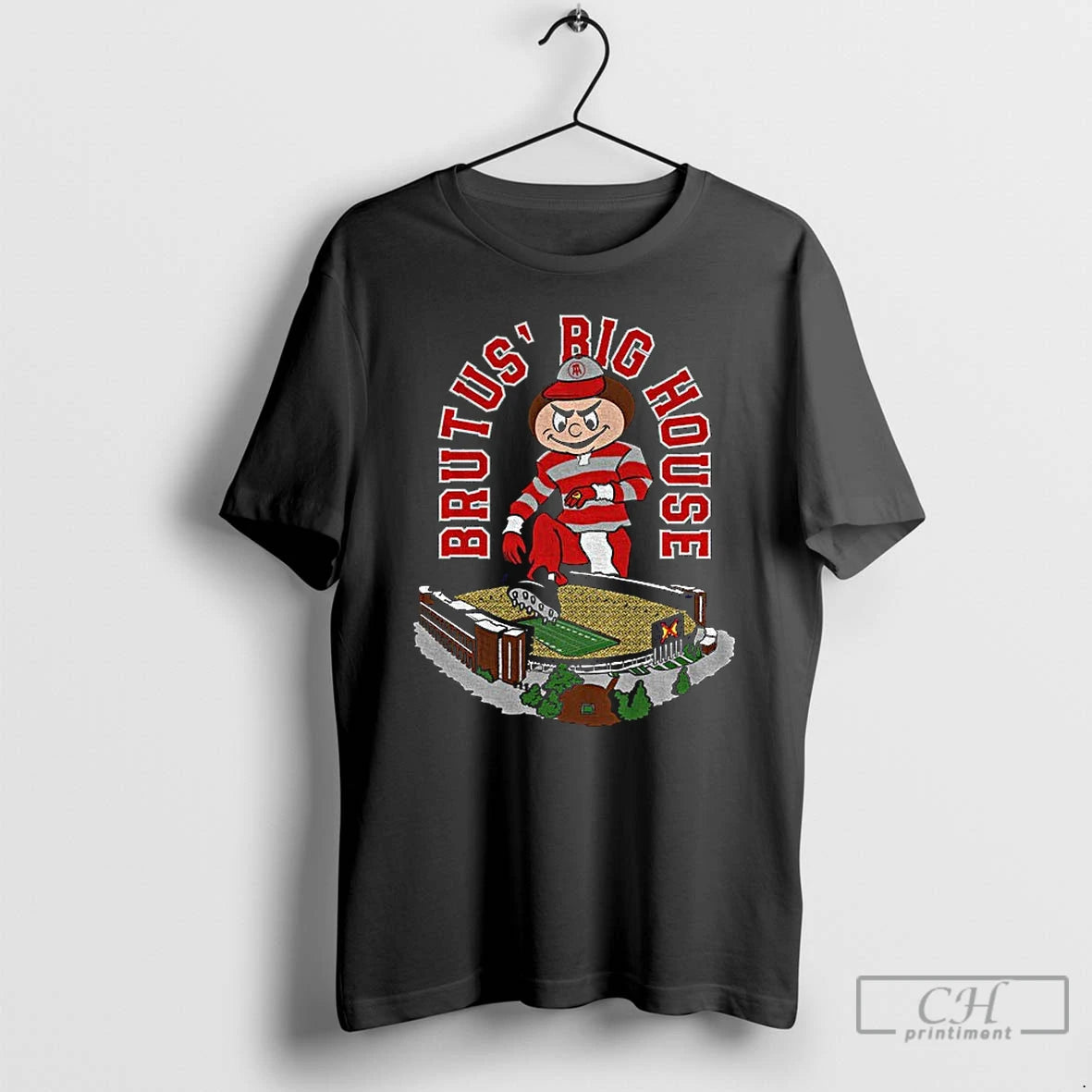 Premium Ohio State Beat Wolverine Michigan Brutus Big House T-Shirts, Hoodie, Sweatshirt | PodTeesHub.com