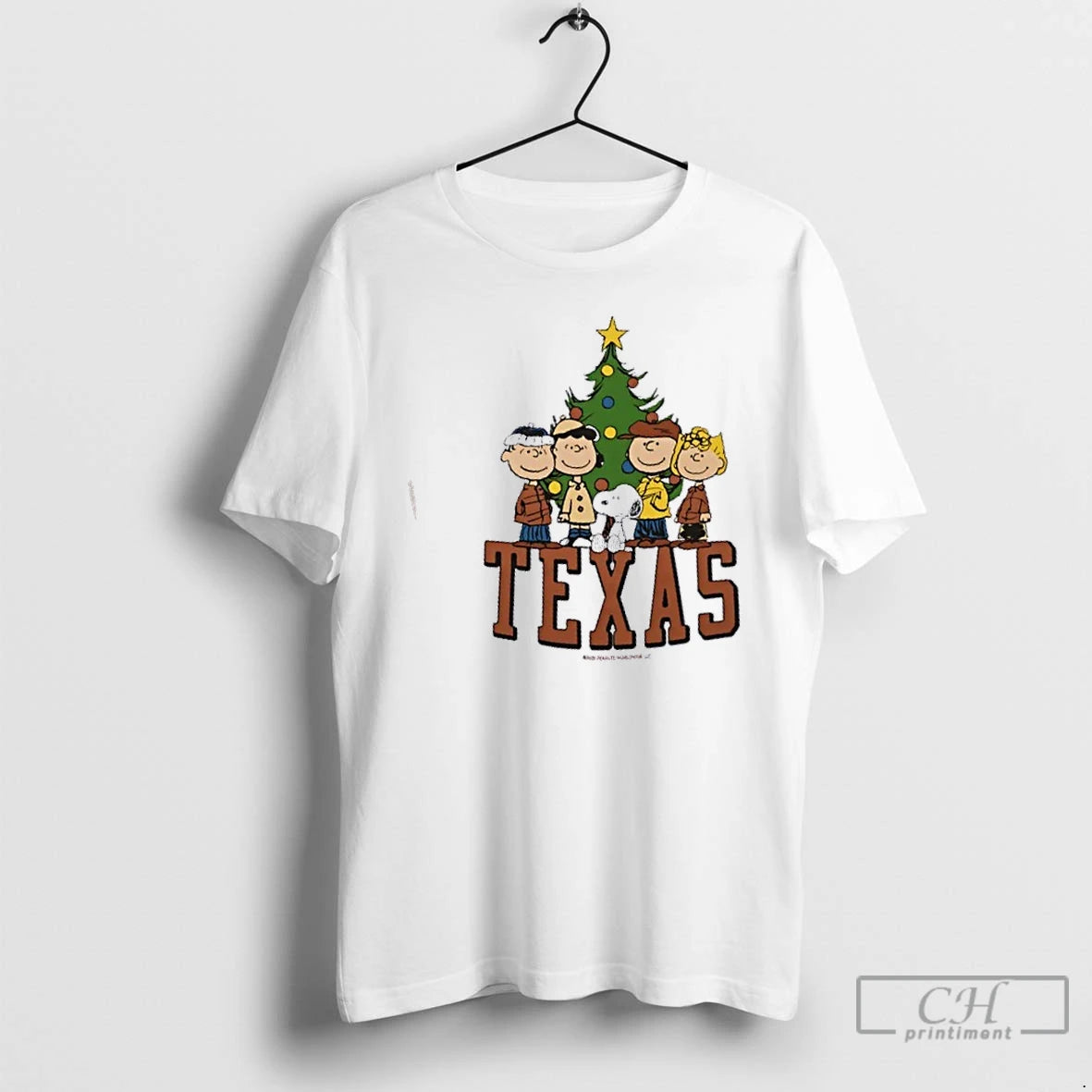 Premium Peanuts X Texas Longhorn Holiday Christmas 2025 T-Shirts, Hoodie, Sweatshirt | PodTeesHub.com