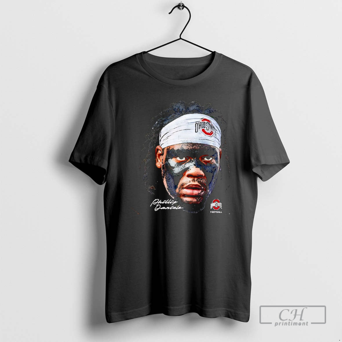Premium Phillip Daniels Ohio State Basketball Game Face Christmas Shirt Sweater Hoodie, Sweatshirt | PodTeesHub.com