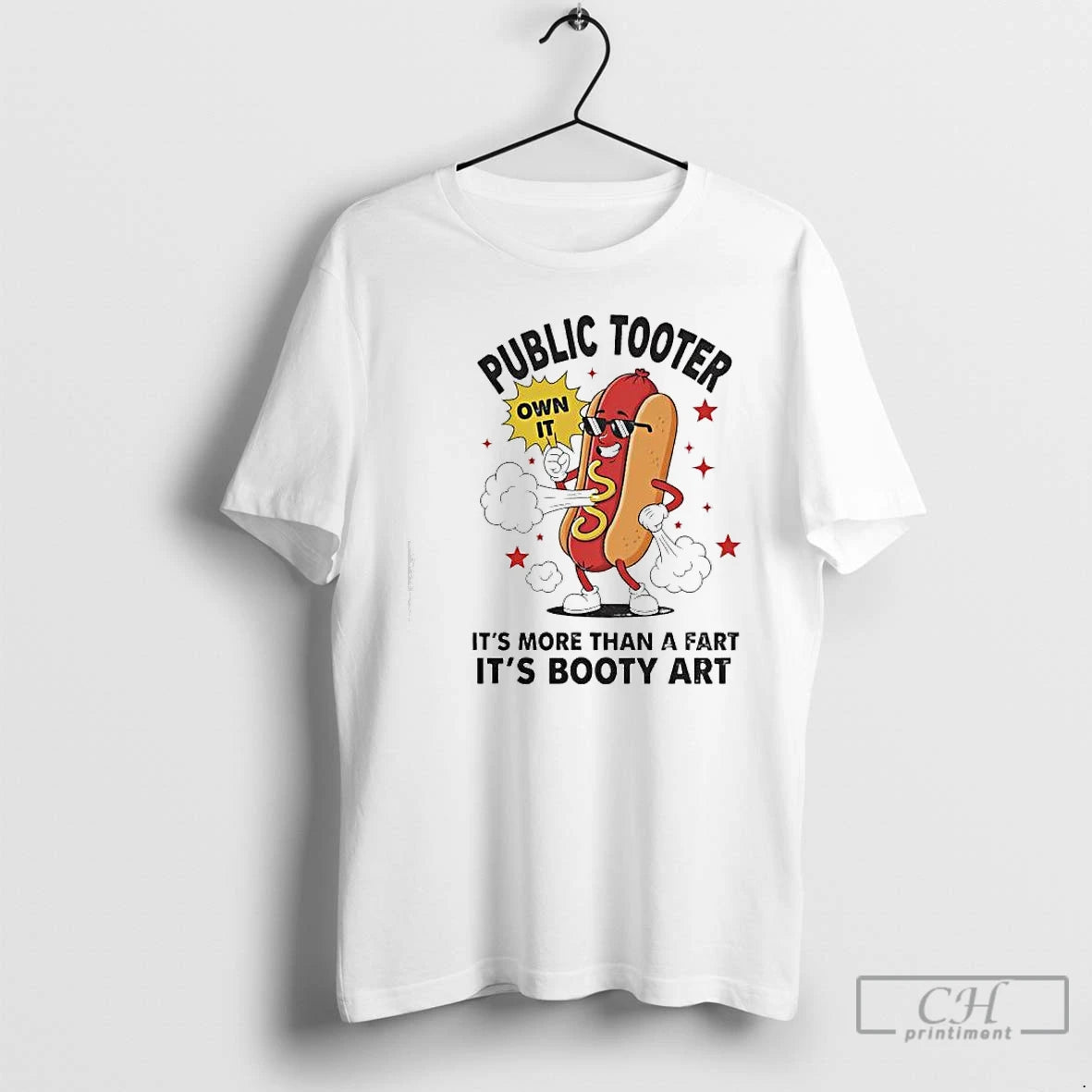 Premium Public Tooter Its More Than A Fart Its Booty Art Sausage T Shirts Sweater Hoodie, Sweatshirt | PodTeesHub.com