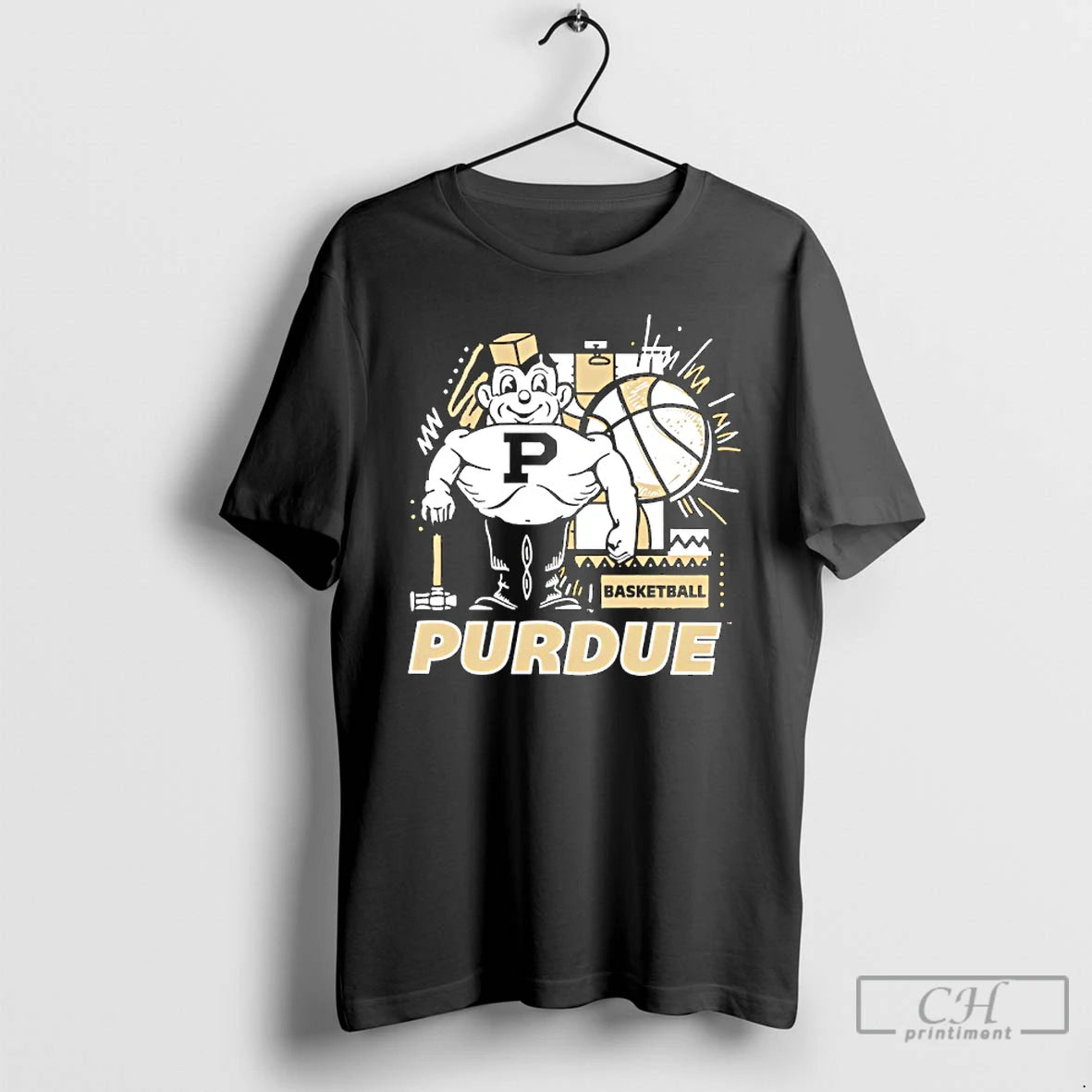 Premium Purdue University Basketball Retro T-Shirts, Hoodie, Sweatshirt | PodTeesHub.com