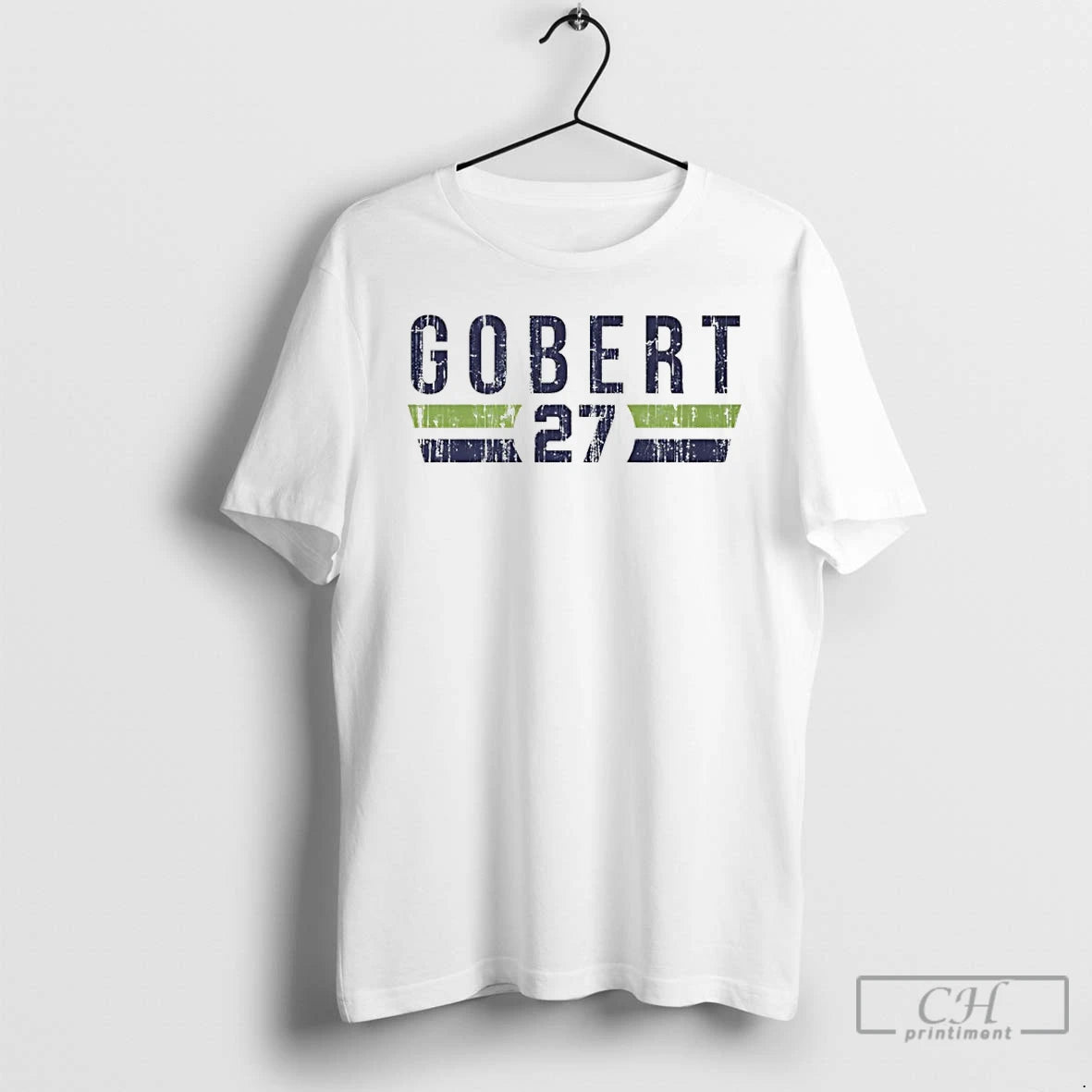 Premium Rudy Gobert 27 Minnesota Timberwolves Player Name And Number T-Shirts, Hoodie, Sweatshirt | PodTeesHub.com