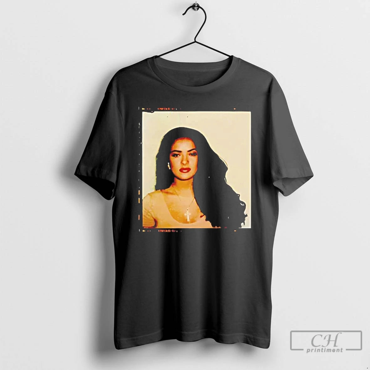 Premium Salma Hayek Casting Polaroid T-Shirts, Hoodie, Sweatshirt | PodTeesHub.com