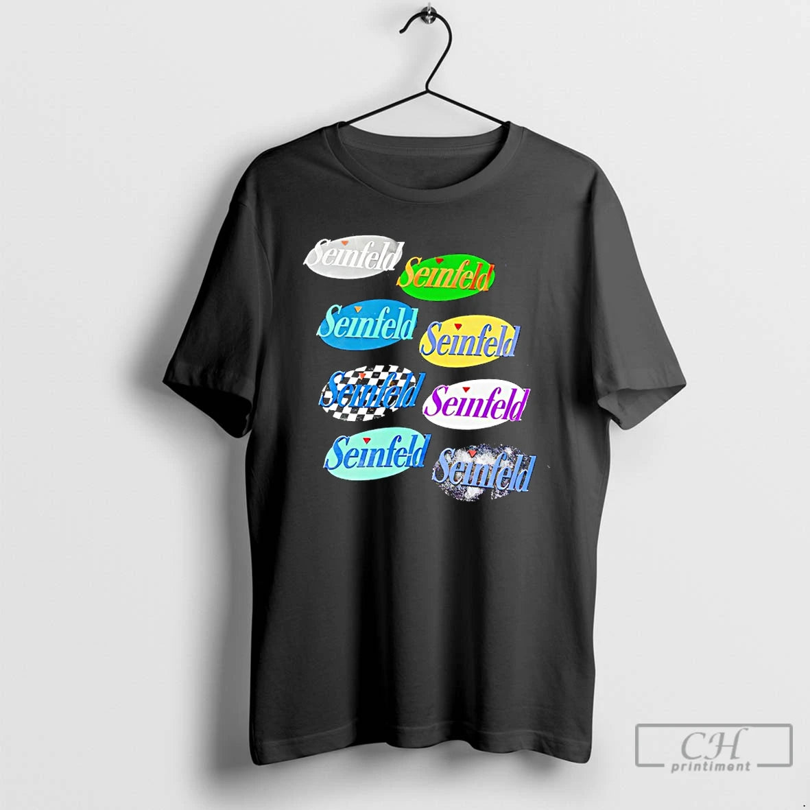 Premium Seinfeld Logos T-Shirts, Hoodie, Sweatshirt | PodTeesHub.com
