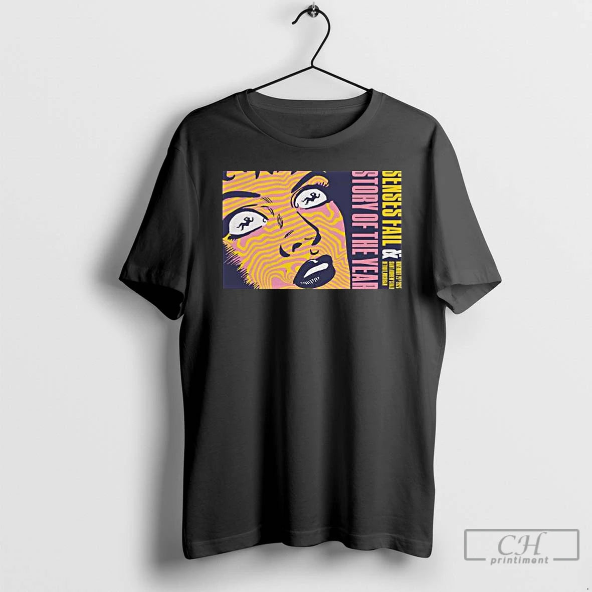 Premium Senses Fail And Story Of The Year November 25 2025 In Detroit Mi T-Shirts, Hoodie, Sweatshirt | PodTeesHub.com