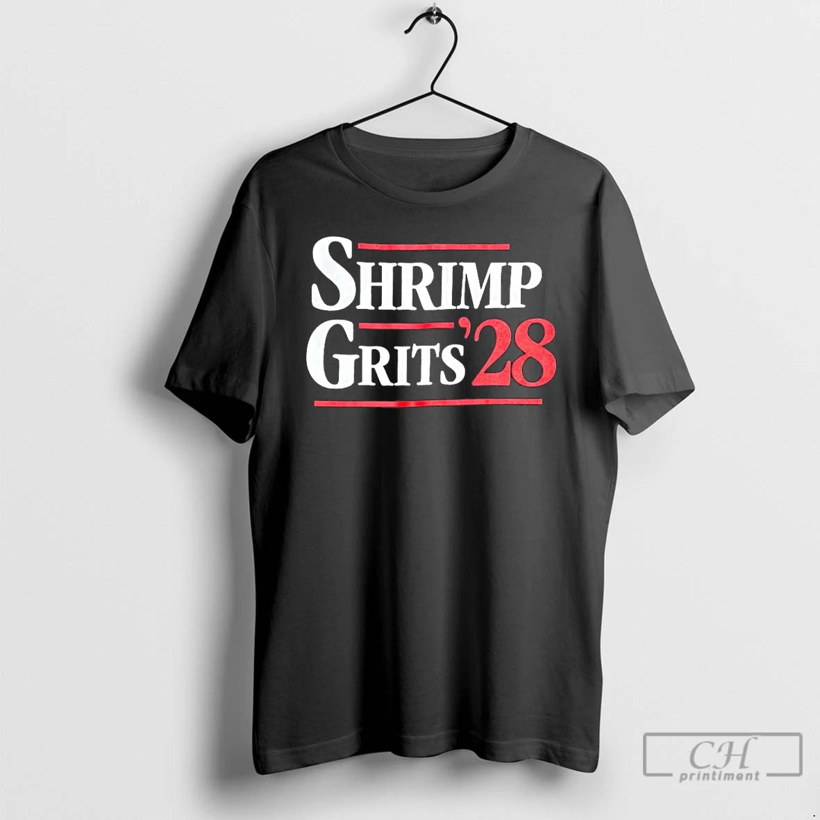 Premium Shrimp And Grits 2028 Election Tee Hoodie, Sweatshirt | PodTeesHub.com