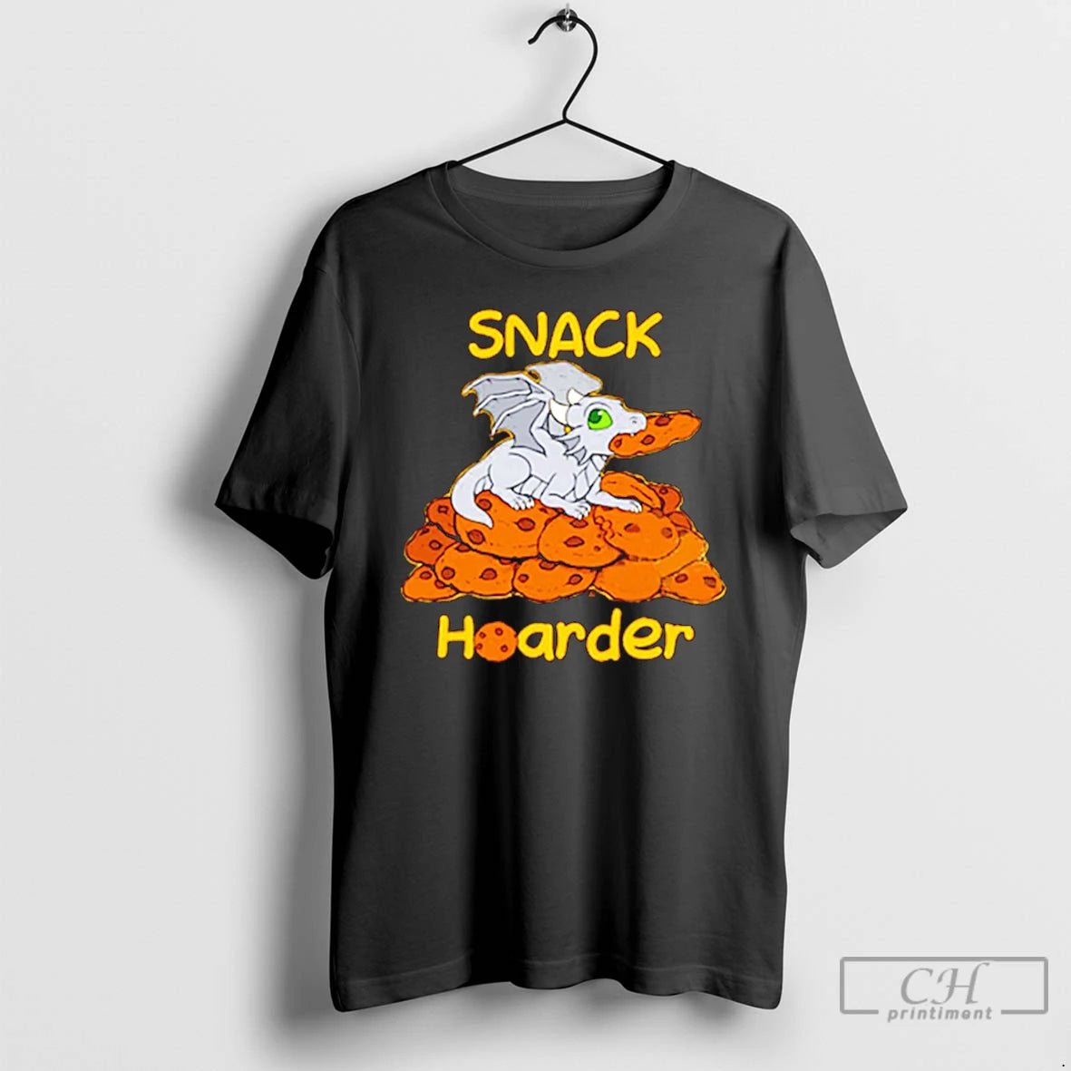 Premium Snack Hoarder Cookies Dragon T-Shirts, Hoodie, Sweatshirt | PodTeesHub.com