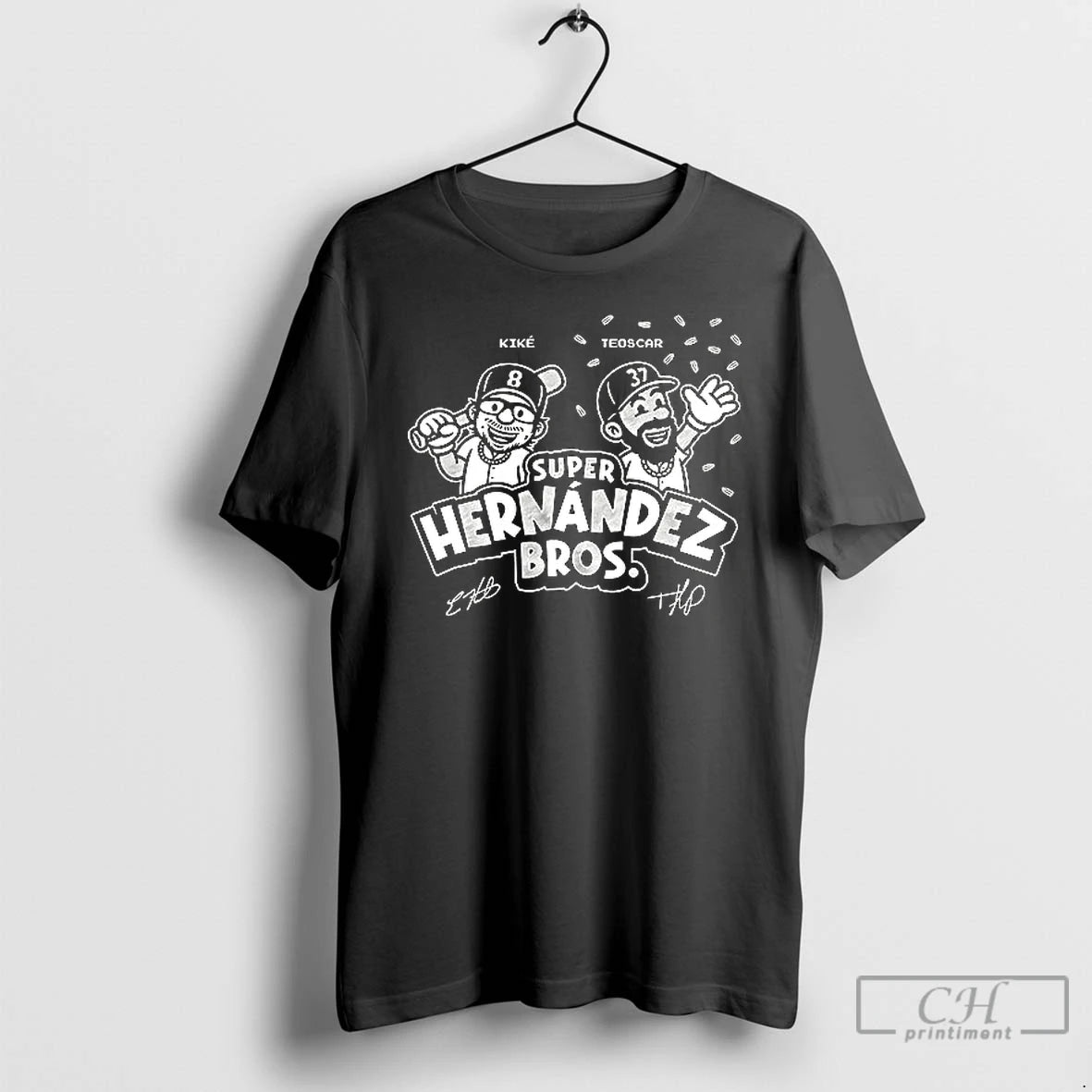 Premium Super Hernandez Bros Kike Teoscar Ceramic Ceramic And Classic Dad Cap T Shirts