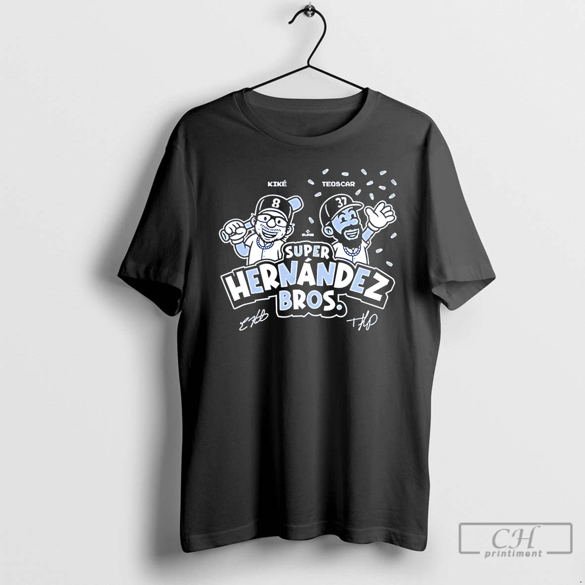Premium Super Hernandez Bros Kike And Teoscar Cartoon T Shirts