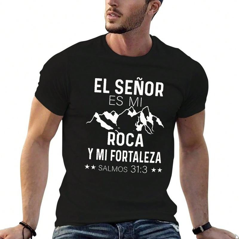 Premium T-Shirt - Funny Men'S Short Sleeve Graphic T-Shirt - Black - For Christian Men