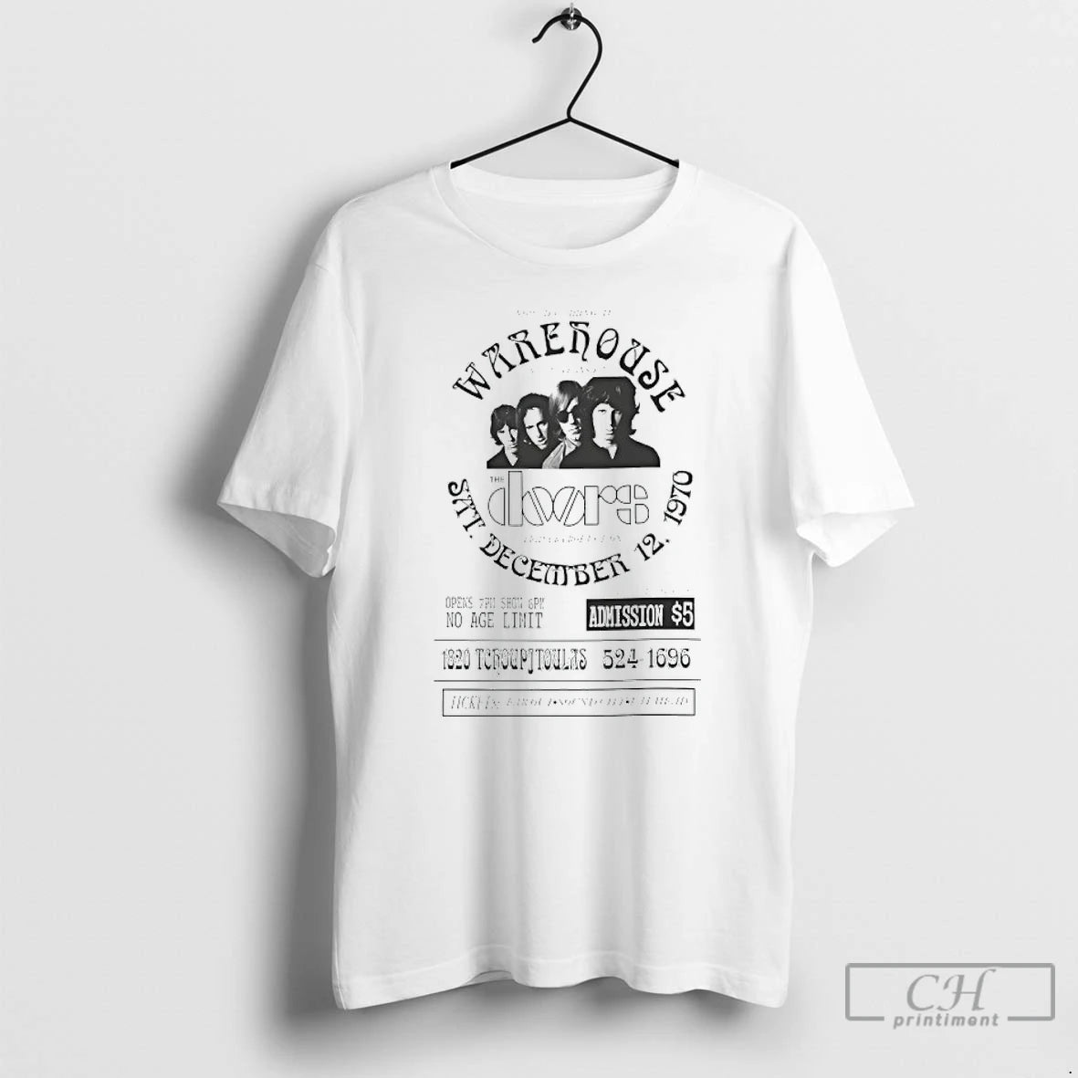 Premium The Doors Warehouse Nola T Shirts