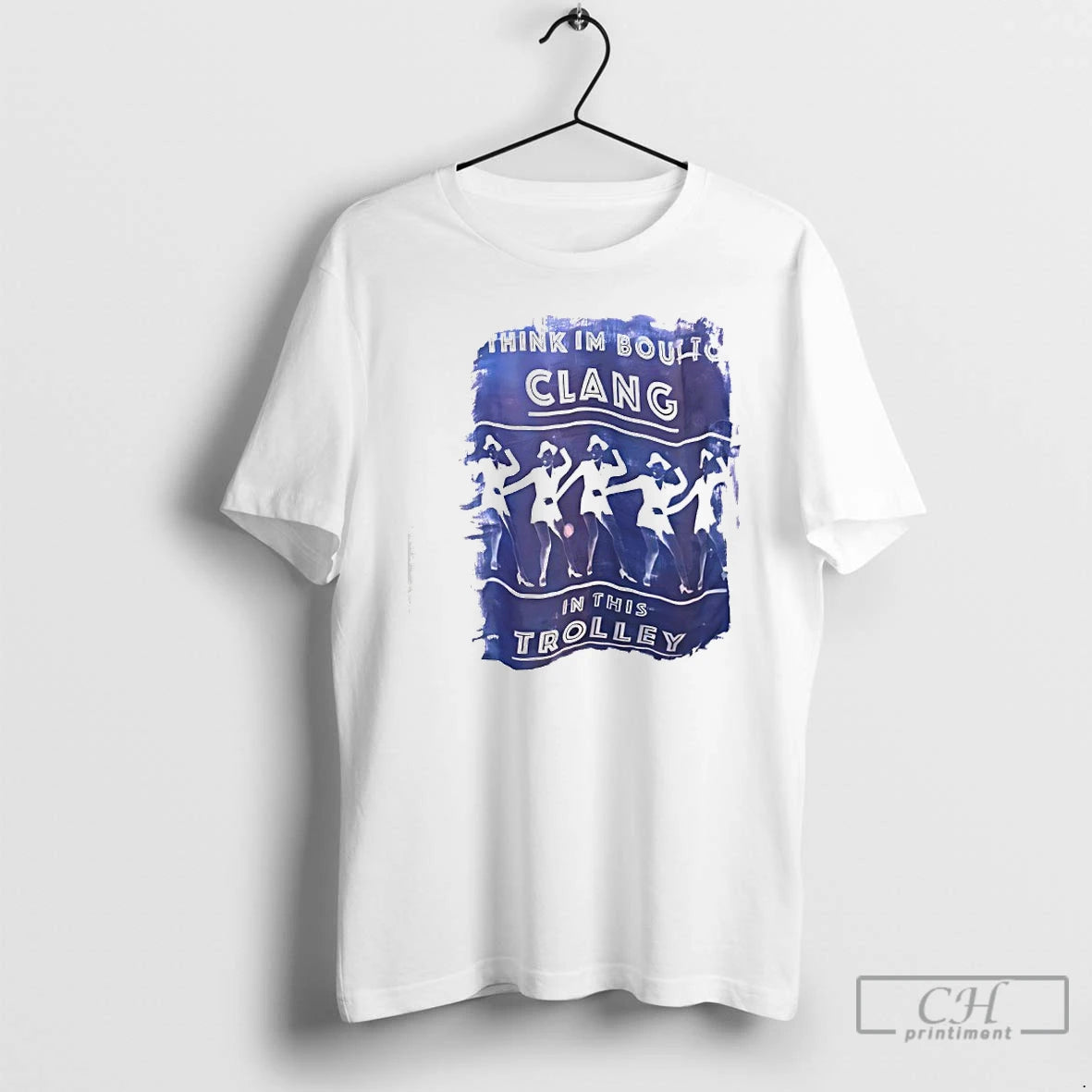 Premium Think Im Boulto Clang In This Trolley T-Shirts, Hoodie, Sweatshirt | PodTeesHub.com
